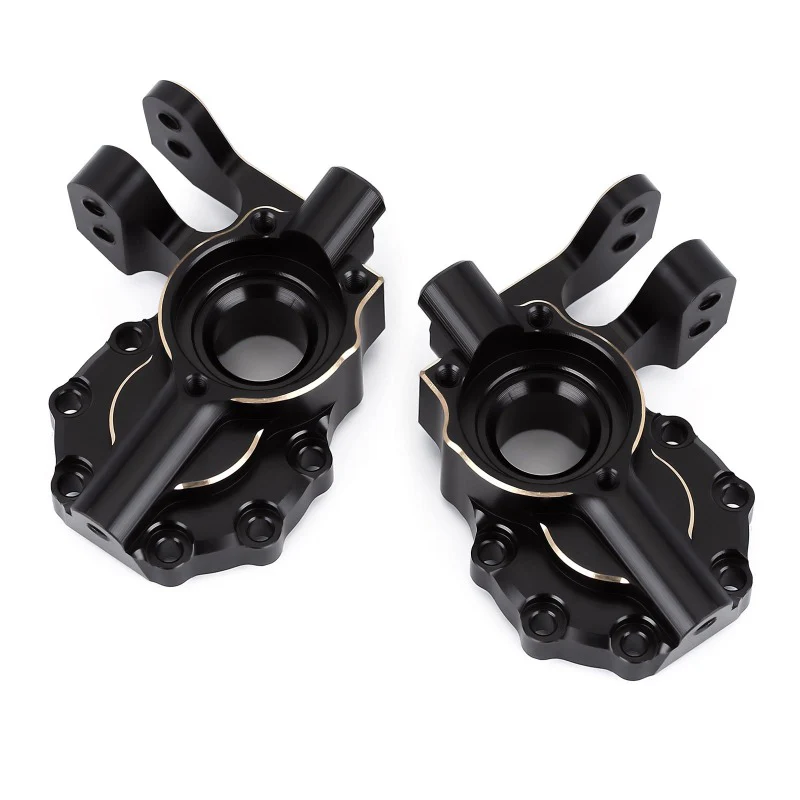 INJORA Black Brass Counterweight 55g Drive Housing #8252 for TRX-4 TRX-6 - Image 4