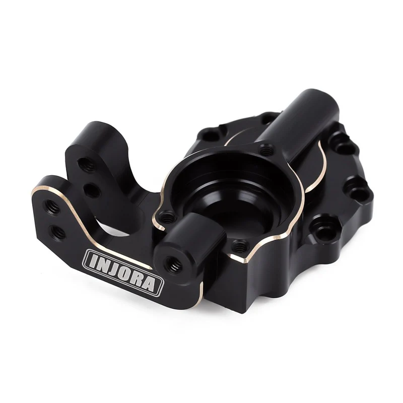 INJORA Black Brass Counterweight 55g Drive Housing #8252 for TRX-4 TRX-6 - Image 5