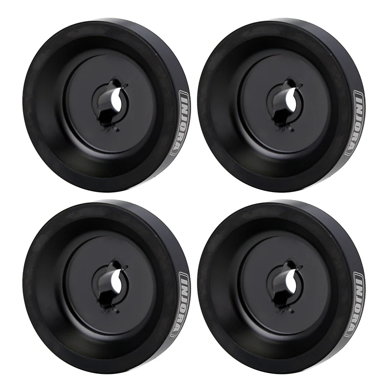 [Clearance Sale] INJORA 4pcs 6g/pcs Black Wheel Weights with Wheel Hex Hubs for Axial SCX24 AX24 - Image 7