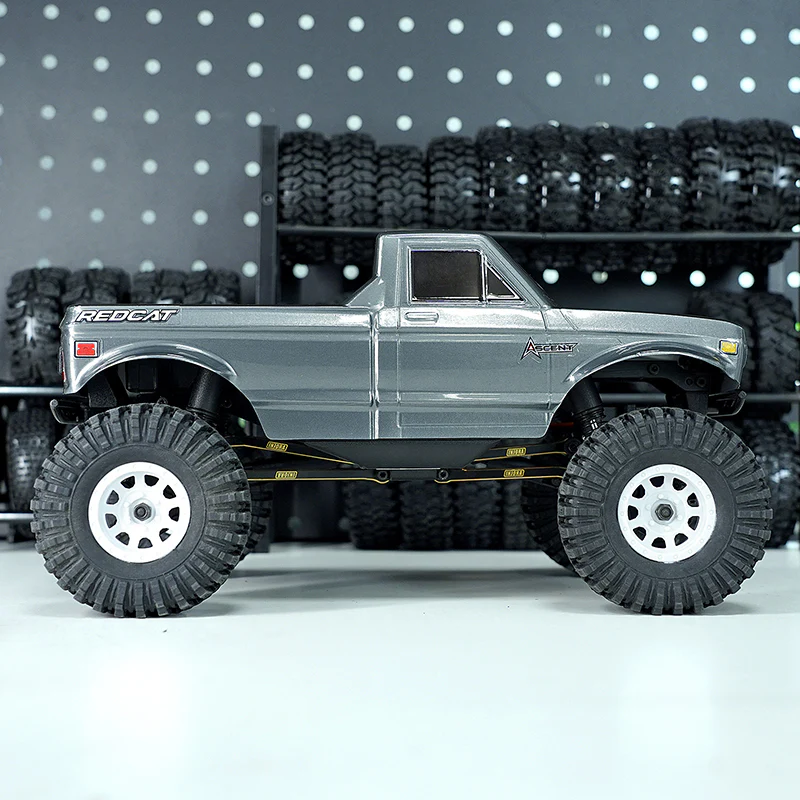 INJORA Black Brass High Clearance Chassis Links for 1/18 Redcat Ascent-18 - Image 6