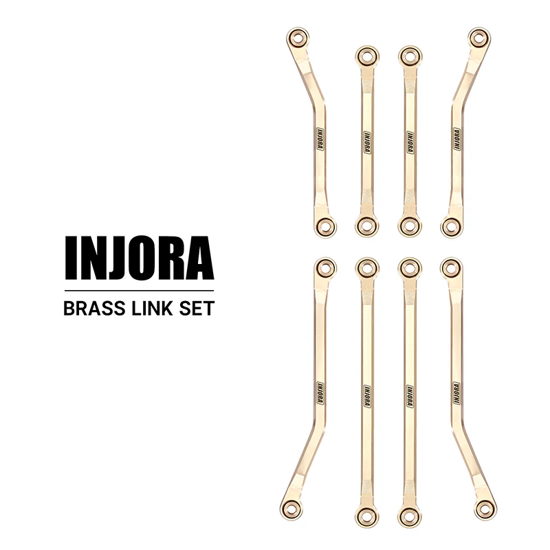 INJORA Brass High Clearance Links Set for 1/18 TRX4M Defender Bronco - Image 11