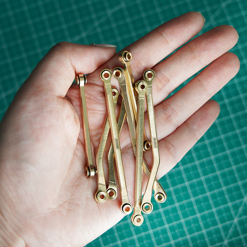 INJORA Brass High Clearance Links Set for 1/18 TRX4M Defender Bronco - Image 15