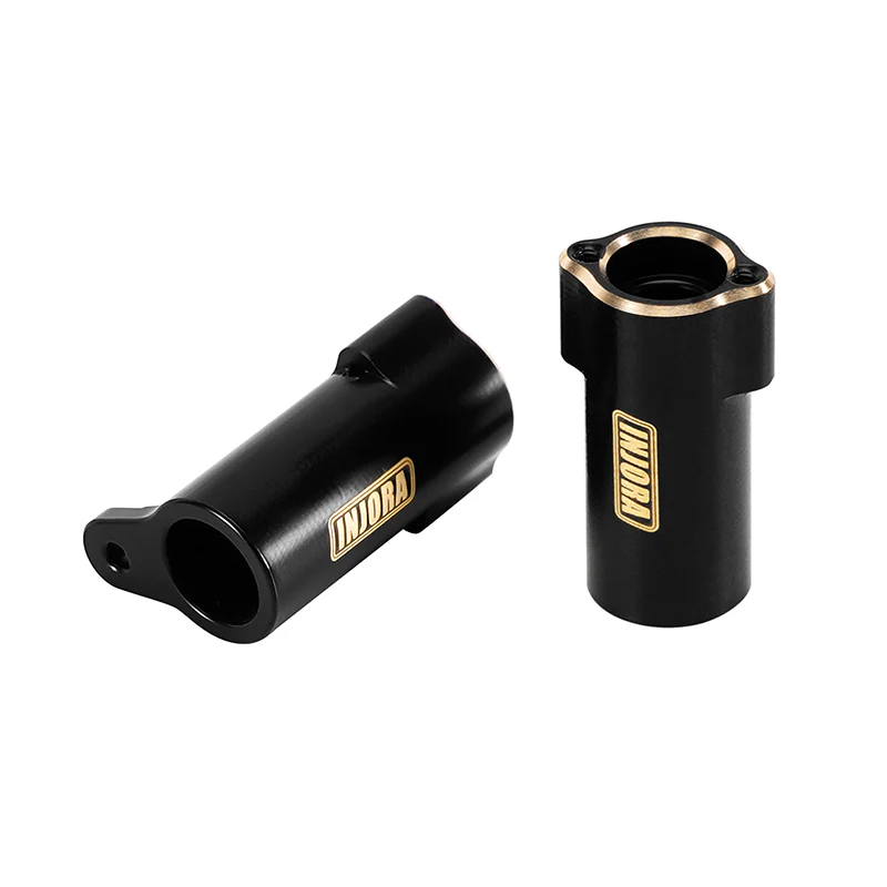 INJORA Black Rear Axle Tubes for 1/24 FMS FCX24M - Image 7