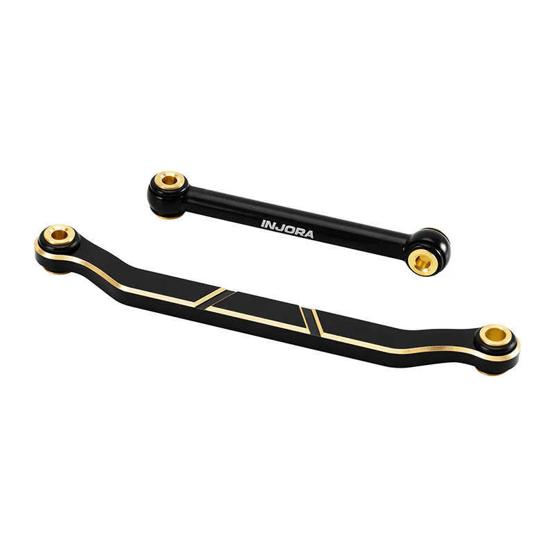 INJORA Black Brass Steering Links for 1/18 Redcat Ascent-18 High Steer Axles - Image 5
