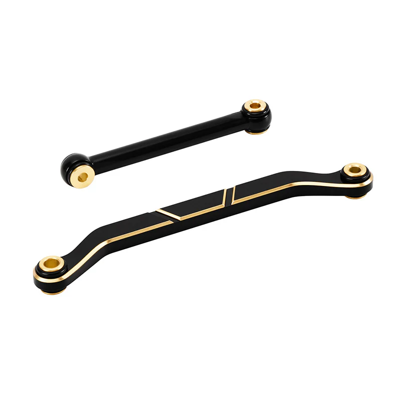 INJORA Black Brass Steering Links for 1/18 Redcat Ascent-18 High Steer Axles - Image 6