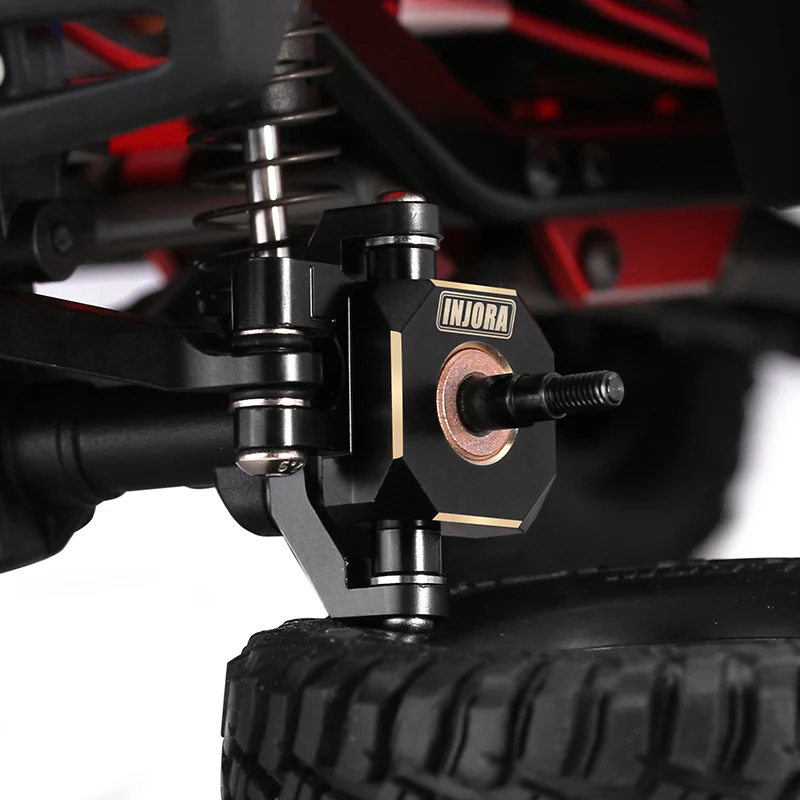 INJORA Black Brass Upgrade Parts for 1/18 TRX4M - Image 10