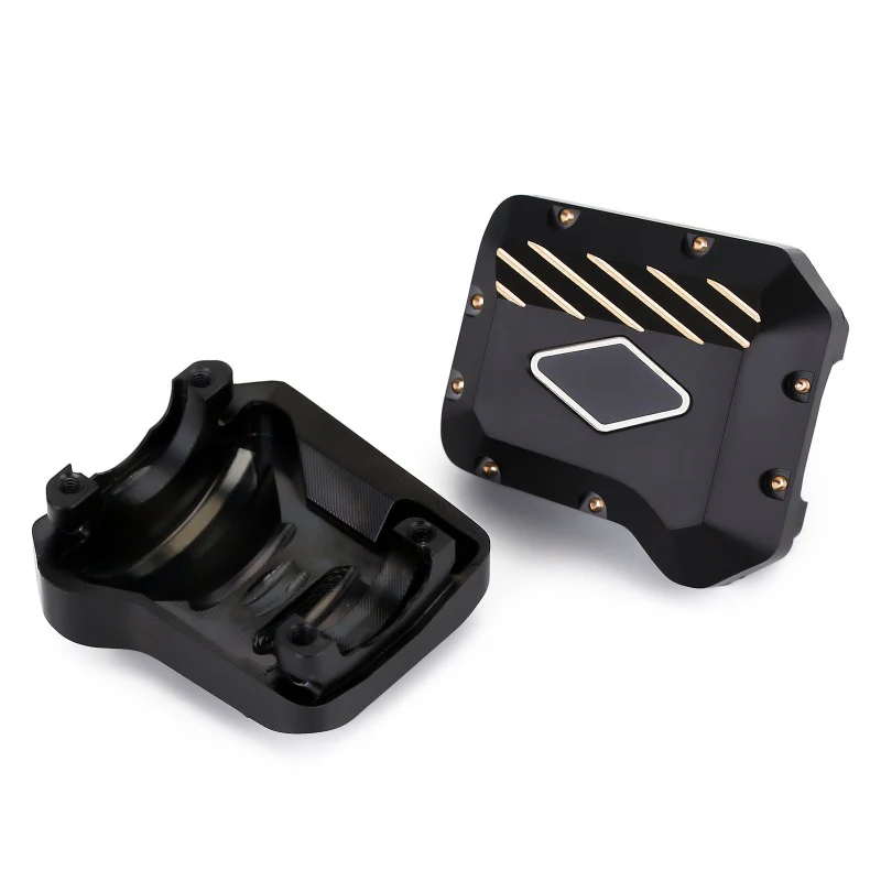 INJORA Black Coating Brass Diff Cover #8280 for TRX-4 - Image 5