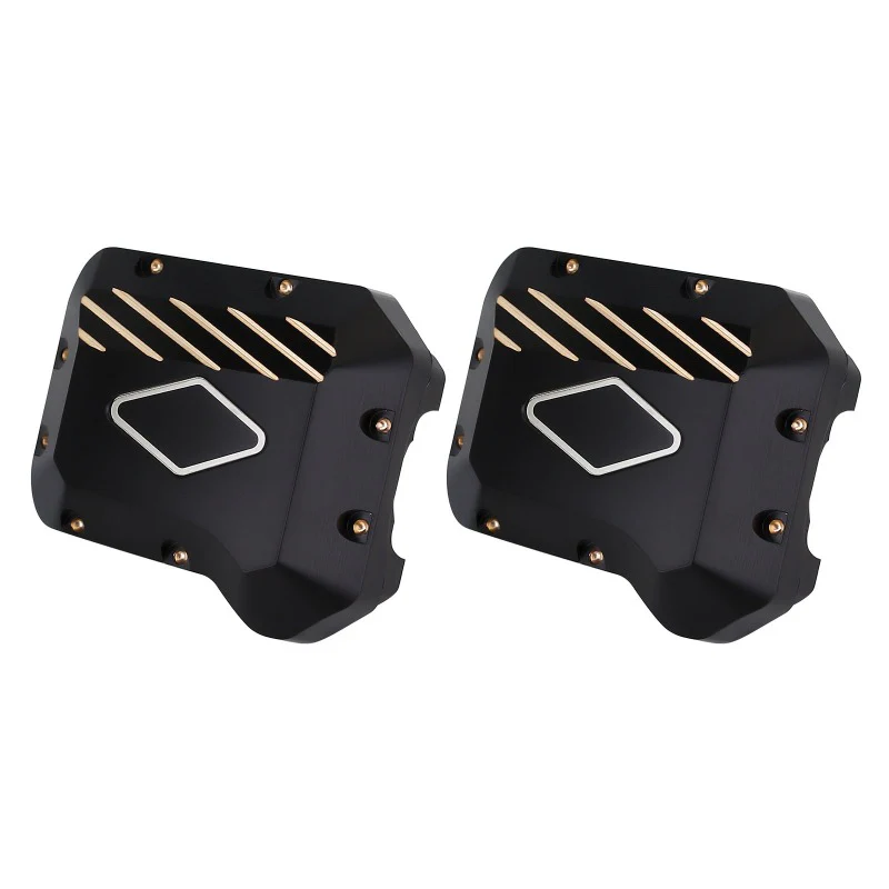INJORA Black Coating Brass Diff Cover #8280 for TRX-4 - Image 6