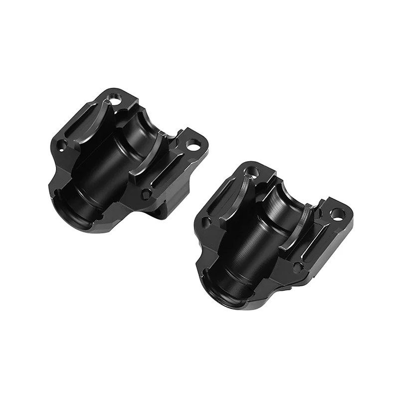 INJORA Black Brass Diff Covers for 1/30 SCX30 Stock Axles - Image 6