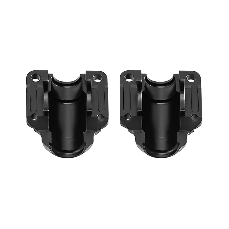 INJORA Black Brass Diff Covers for 1/30 SCX30 Stock Axles - Image 7