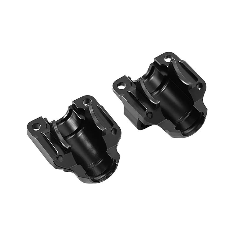 INJORA Black Brass Diff Covers for 1/30 SCX30 Stock Axles - Image 8