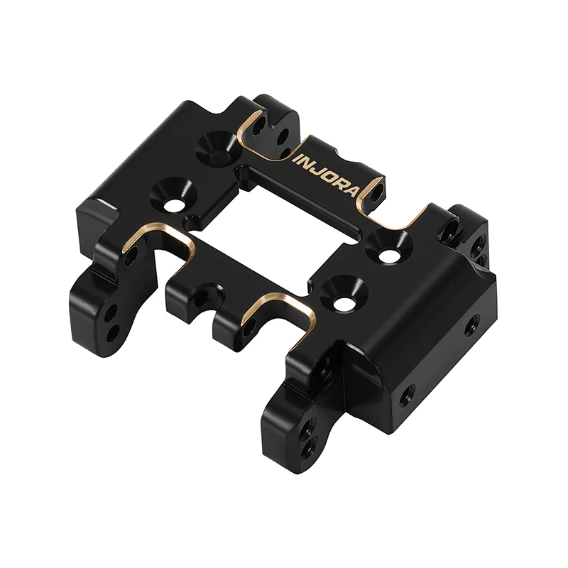 INJORA Black Brass Skid Plate for 1/32 Redcat Ascent-32 (ASC32-03) - Image 4