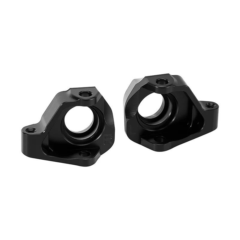 INJORA Black Brass Steering Knuckles for 1/30 Axial SCX30 - Image 6