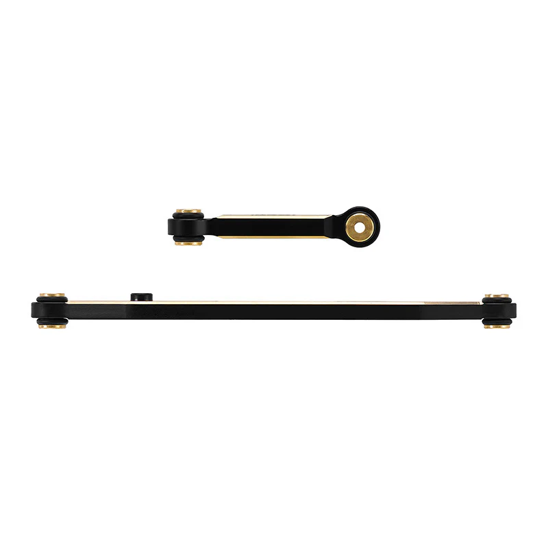 INJORA Black Coating Brass Steering Links for SCX24 - Image 5