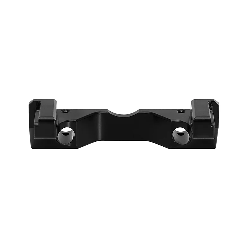 INJORA Black Brass Front Bumper Mount for 1/24 FMS FCX24M - Image 5