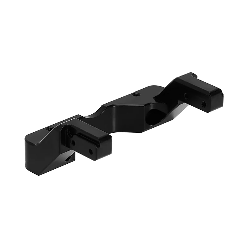 INJORA Black Brass Front Bumper Mount for 1/24 FMS FCX24M - Image 7