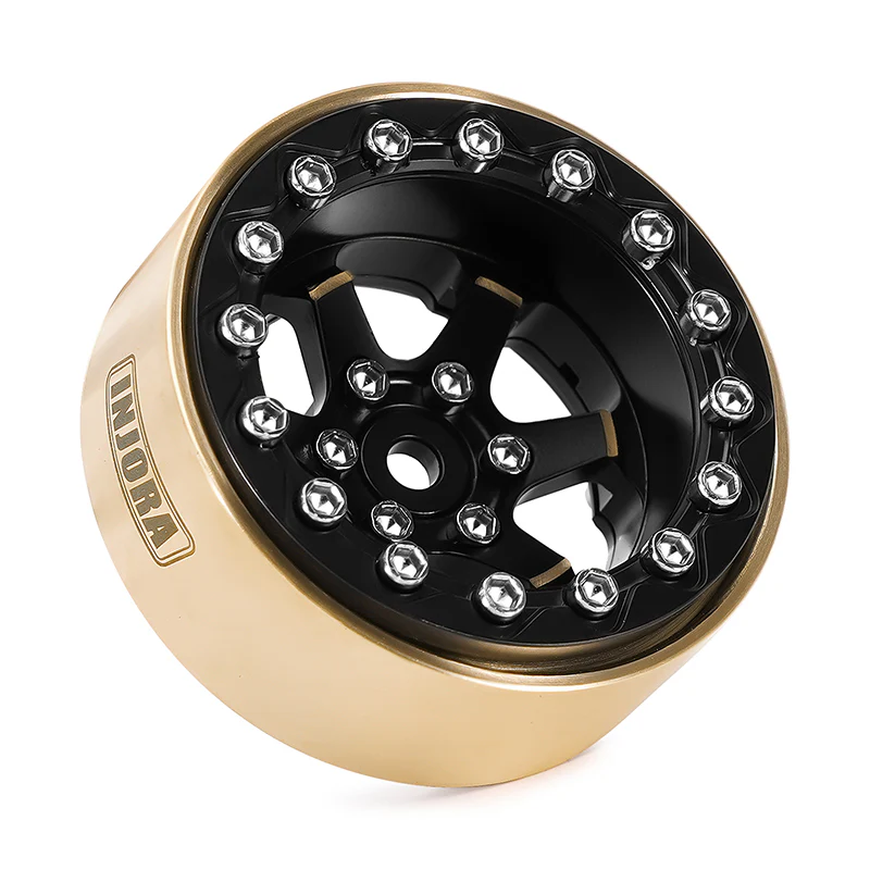 INJORA 1.3" Brass -5.25mm Offset Wheels for Micro Crawlers (W1310) - Image 20