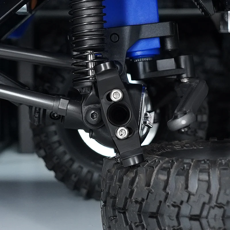INJORA Brass Adjustable Caster Blocks Clockable C Hub Carriers for 1/18 TRX4M - Image 4