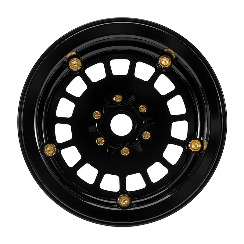 INJORA 2.2" Brass & Aluminum Wheels for 1/10 RC Crawlers (W2259) - Image 15