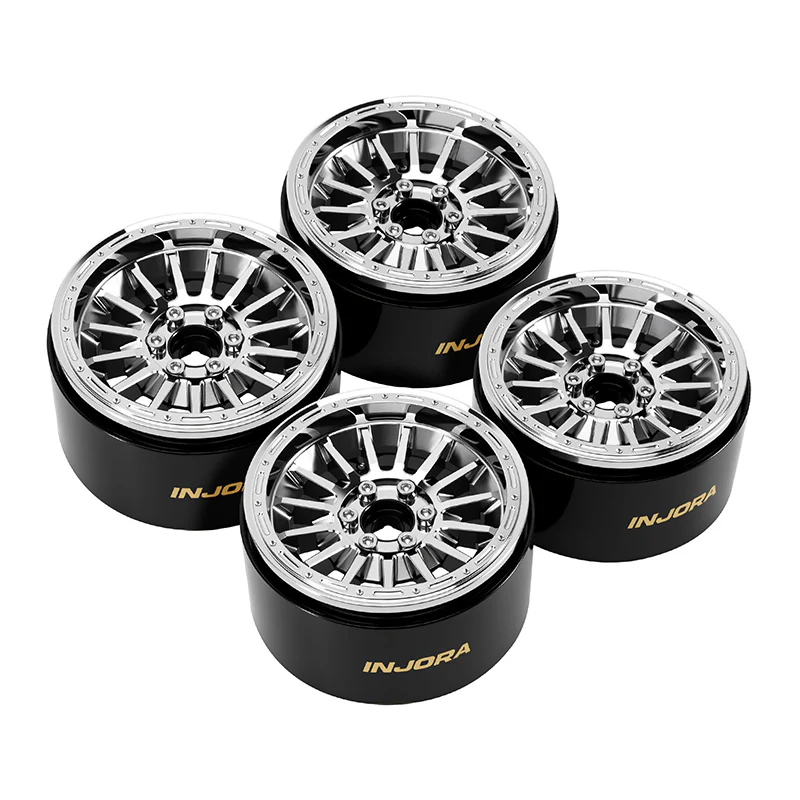 INJORA 2.2" Brass & Aluminum Wheels for 1/10 RC Crawlers (W2259) - Image 19