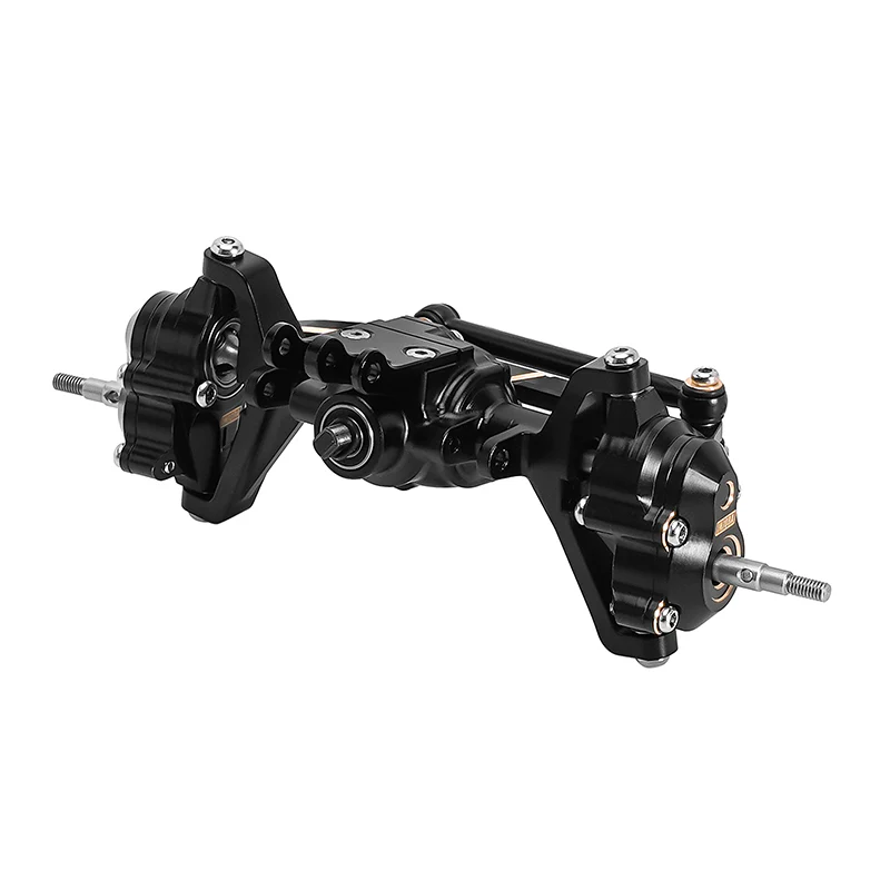 INJORA Brass & Aluminum Portal Axles for 1/18 Redcat Ascent-18 Brushed - Image 10