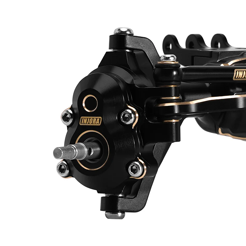 INJORA Brass & Aluminum Portal Axles for 1/18 Redcat Ascent-18 Brushed - Image 15