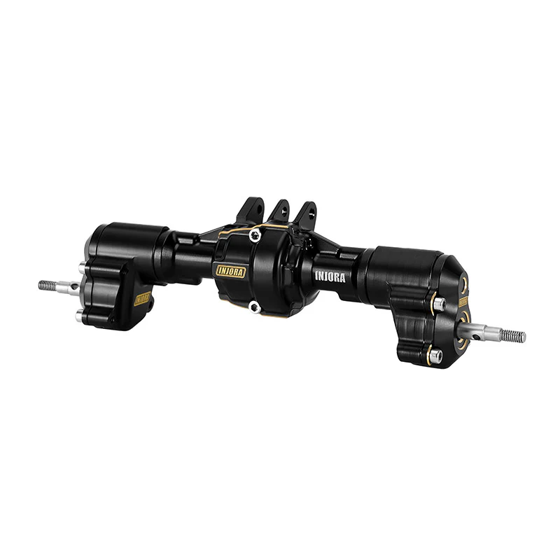 INJORA Brass & Aluminum Portal Axles for 1/18 Redcat Ascent-18 Brushed - Image 19