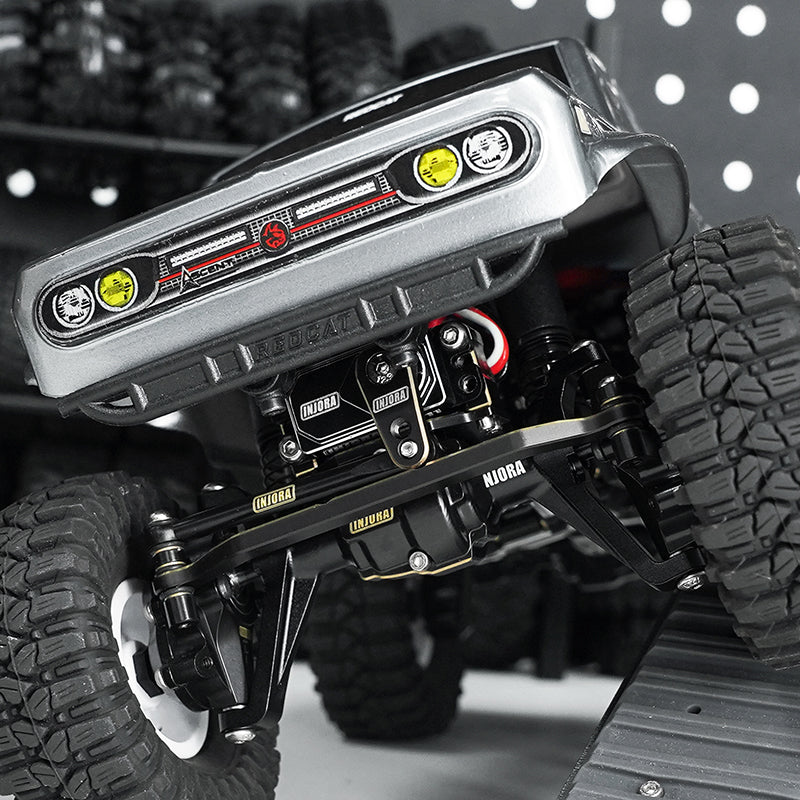 INJORA Brass & Aluminum Portal Axles for 1/18 Redcat Ascent-18 Brushed - Image 4