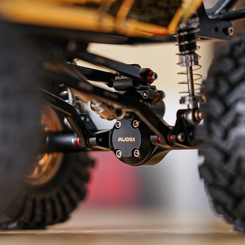 INJORA Brass Diff Covers for INJORA SCX24 Planet Axles - Image 2