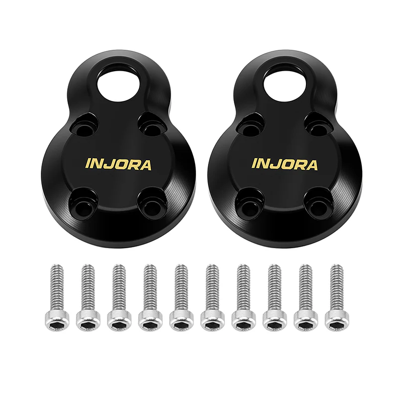 INJORA Brass Diff Covers for INJORA SCX24 Planet Axles - Image 3