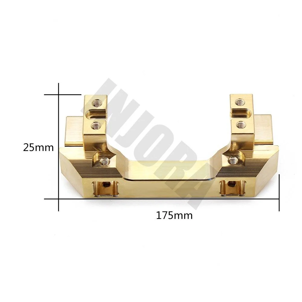 [Germany Clearance Deal] INJORA Brass Front Bumper Mount Servo Stand for Traxxas TRX-4 - Image 4