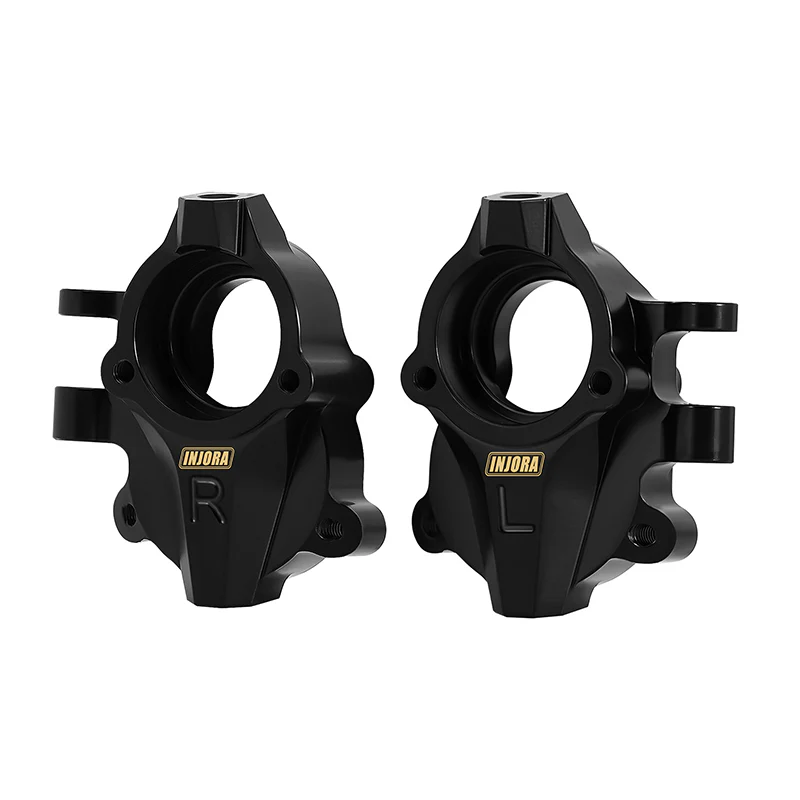 INJORA Brass Front Outer Portal Housings for 1/18 Redcat Ascent-18  Brushed - Image 9