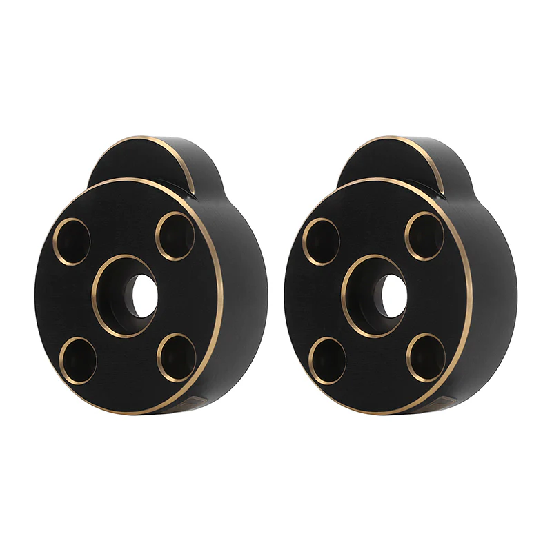 [US Warehouse] INJORA Brass Outer Portal Housing Covers For FCX24 FCX18 Front & Rear Axles (FCX24-01) - Image 4