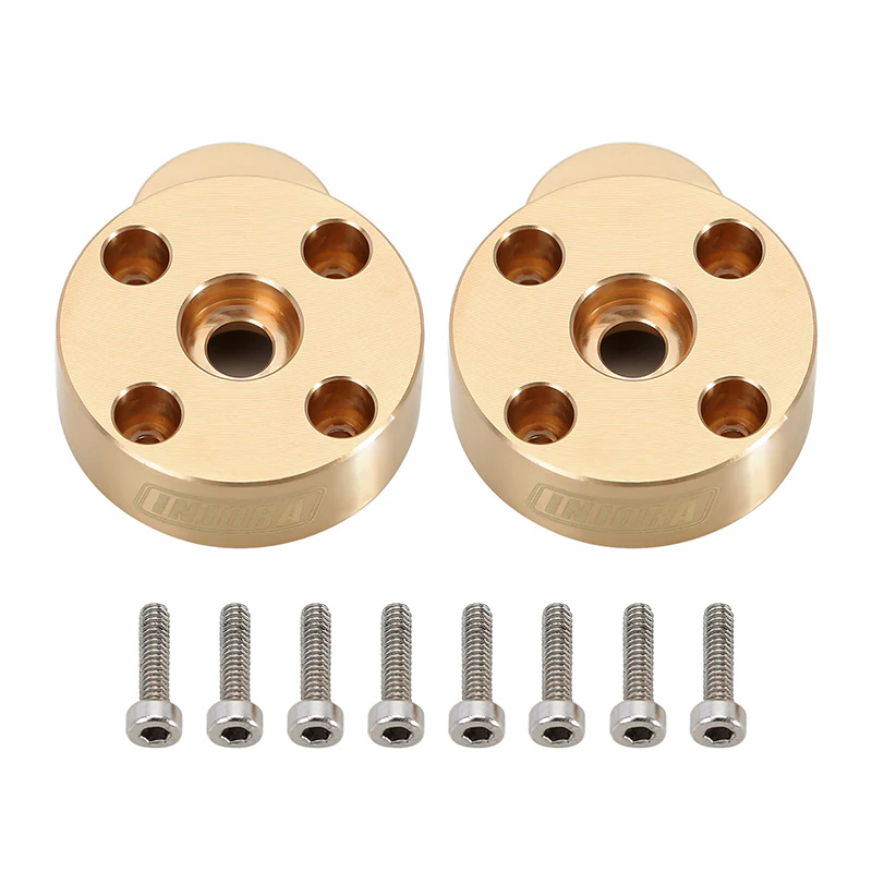 [US Warehouse] INJORA Brass Outer Portal Housing Covers For FCX24 FCX18 Front & Rear Axles (FCX24-01) - Image 8