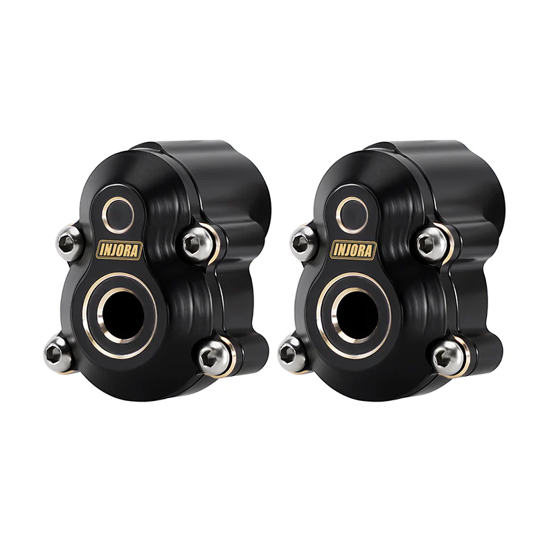 INJORA Brass Rear Outer Portal Housing Set for 1/18 Redcat Ascent-18 (ASC18-05) - Image 3