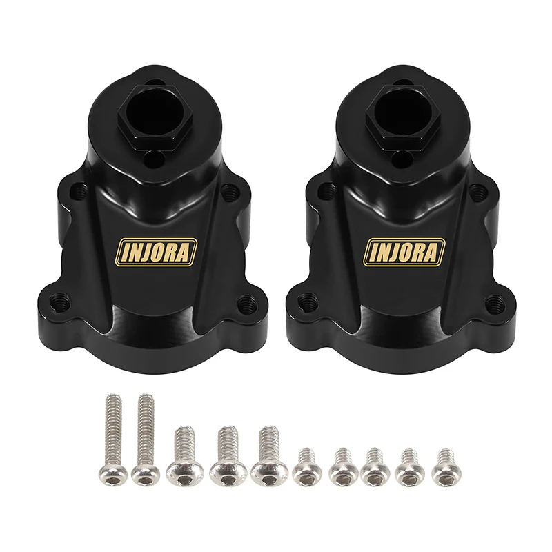 INJORA Brass Rear Outer Portal Housing Set for 1/18 Redcat Ascent-18 (ASC18-05) - Image 6