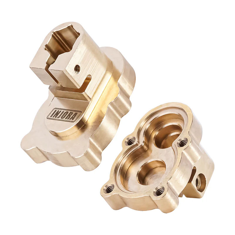 INJORA Brass Rear Portal Inner Housings for FMS FCX24 FCX18 (FCX24-08) - Image 11