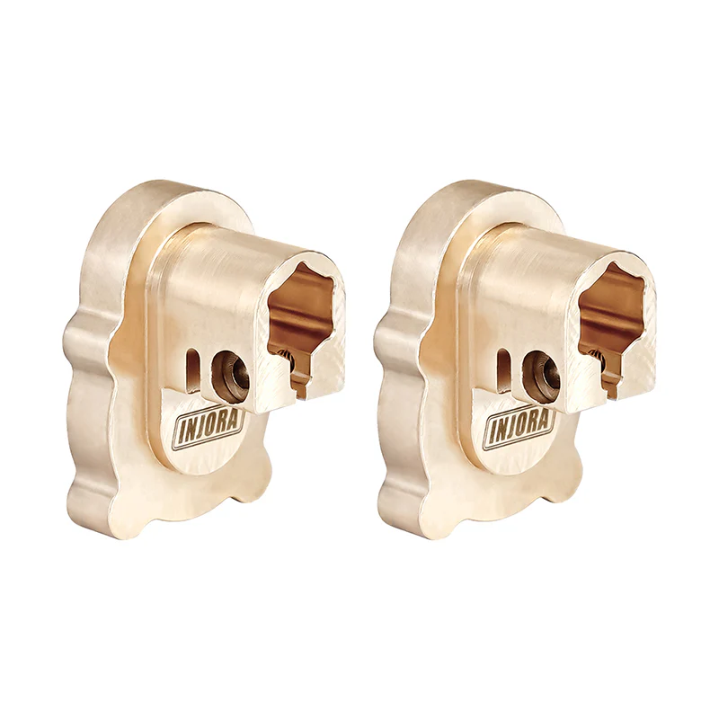 INJORA Brass Rear Portal Inner Housings for FMS FCX24 FCX18 (FCX24-08) - Image 7