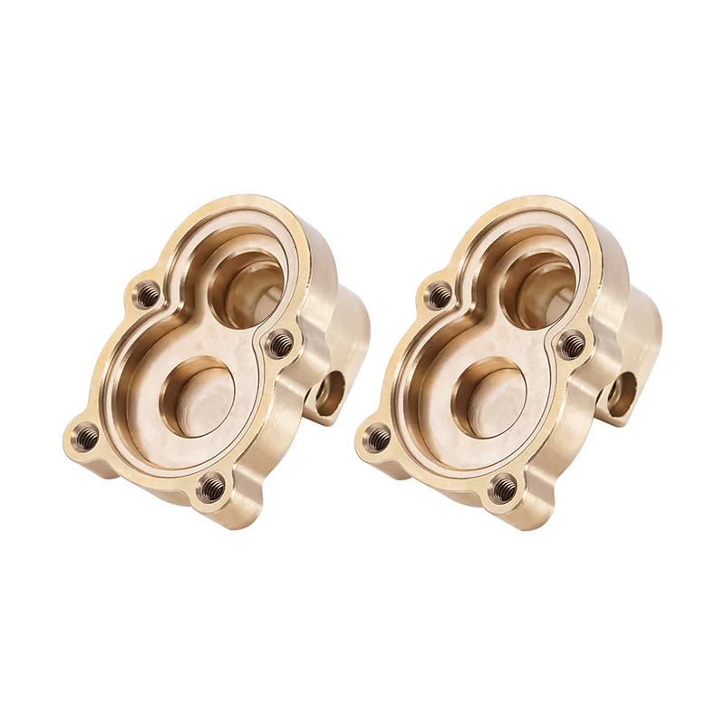 INJORA Brass Rear Portal Inner Housings for FMS FCX24 FCX18 (FCX24-08) - Image 9