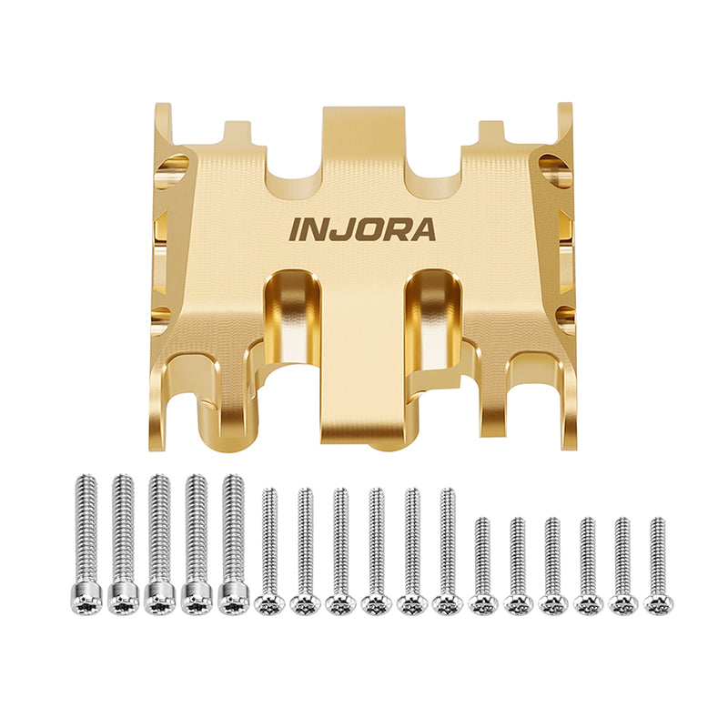 INJORA Brass Skid Plate for 1/30 SCX30 (17.8g) - Image 2