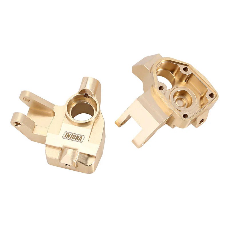 INJORA 2pcs Brass Steering Knuckles for 1/18 UTB18 Capra - Image 4