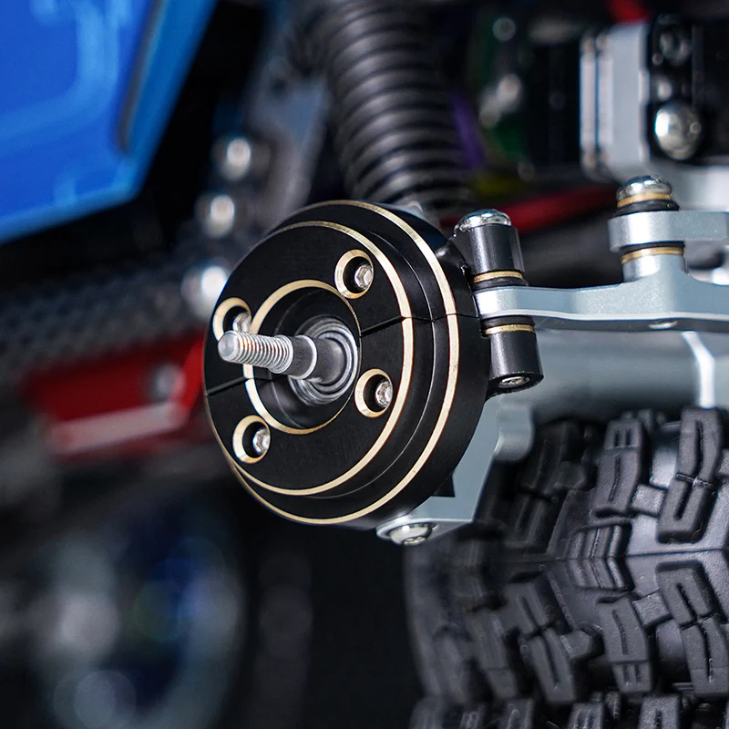 INJORA Brass Steering Knuckles and Counterweight for 1/18 TRX4M - Image 9