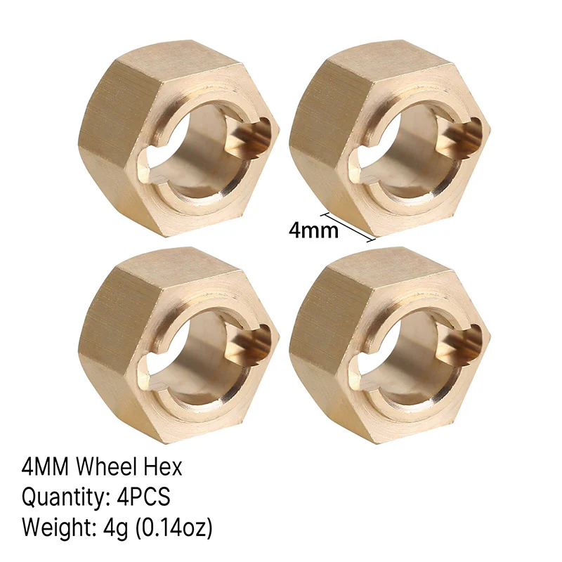 INJORA Brass Upgrade Parts for FMS FCX24 FCX18 - Image 4