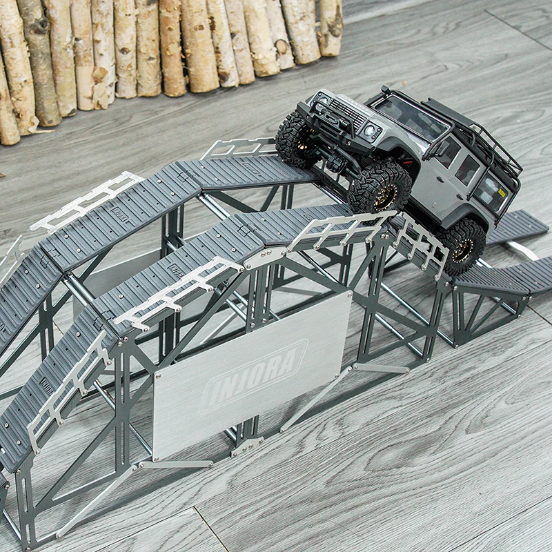 [Clearance Sale] INJORA Bridge Course Obstacle Kit for 1/18 1/24 RC Crawers - Image 4