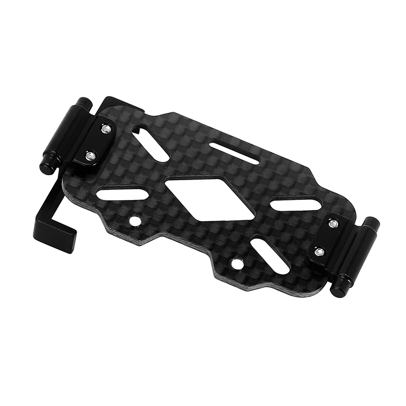 INJORA Carbon Fiber and Aluminum Battery Tray for 1/18 TRX4M - Image 6