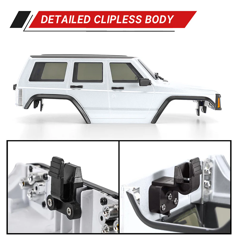 INJORA Cherokee Body for 155mm 1/18 TRX4M Bronco Defender - Image 24