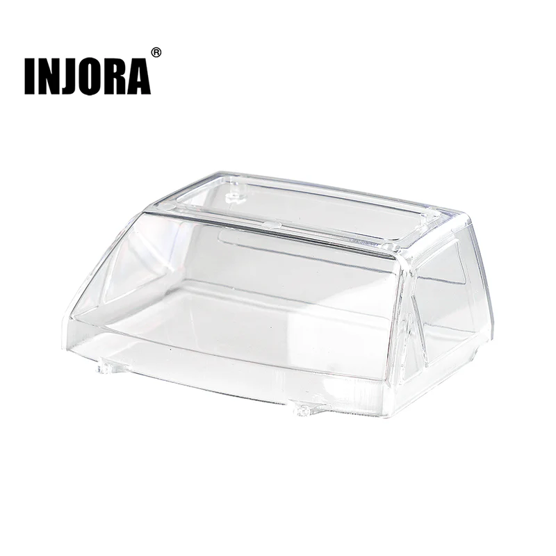 INJORA Clear Windows for 1/18 TRX4M IR60-18 Pickup Hard Body