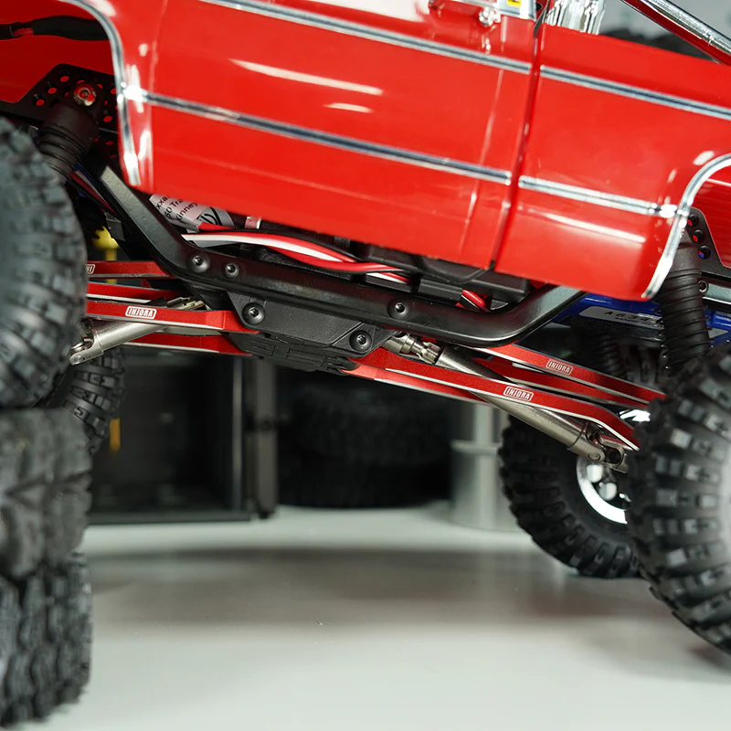 INJORA CNC Aluminum High Clearance Links Set for 1/18 TRX4M High Trail K10 F150 (4M-73) - Image 13