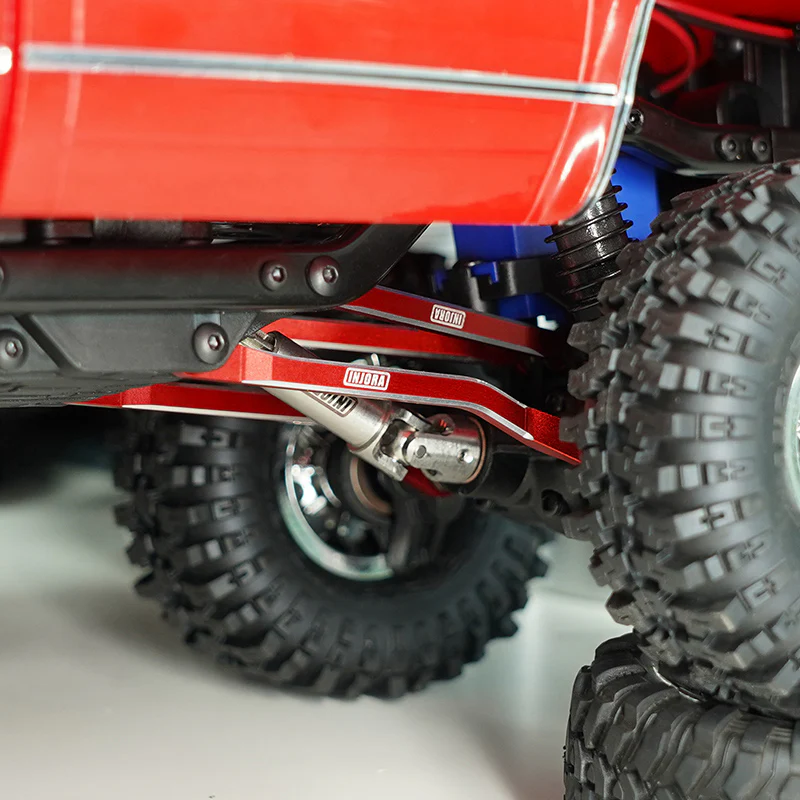 INJORA CNC Aluminum High Clearance Links Set for 1/18 TRX4M High Trail K10 F150 (4M-73) - Image 15