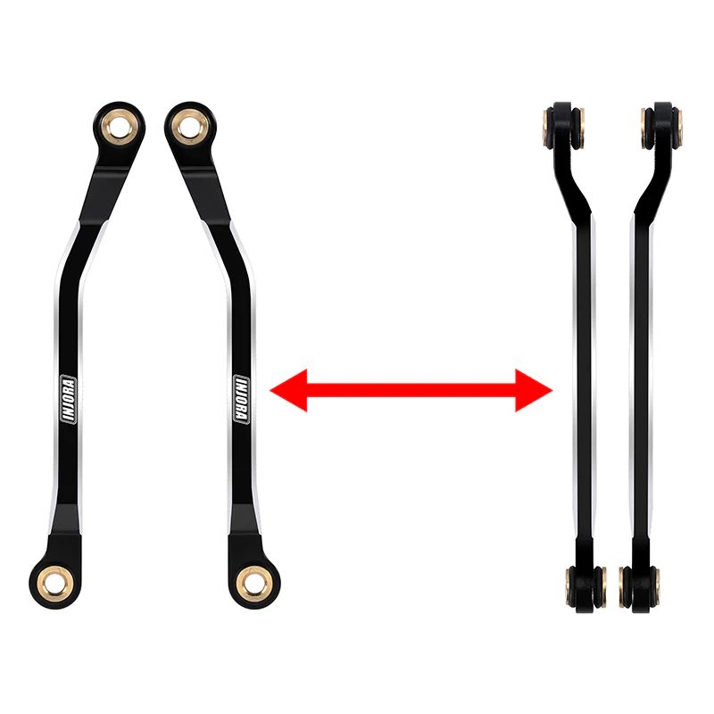 INJORA CNC Aluminum High Clearance Links Set for 1/18 TRX4M High Trail K10 F150 (4M-73) - Image 5